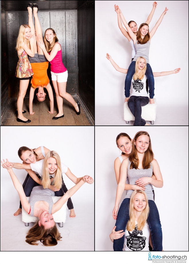 Spass beim Fotoshooting