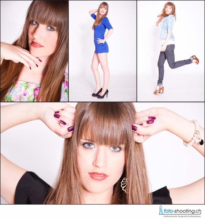 Fotoshooting mit Vanessa im Fotostudio Staad be Zürich