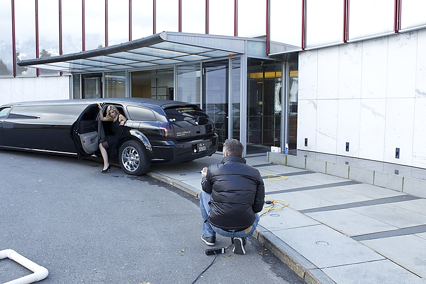 casino fotoshoot making of